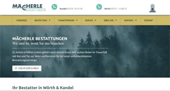 Desktop Screenshot of maecherle.de